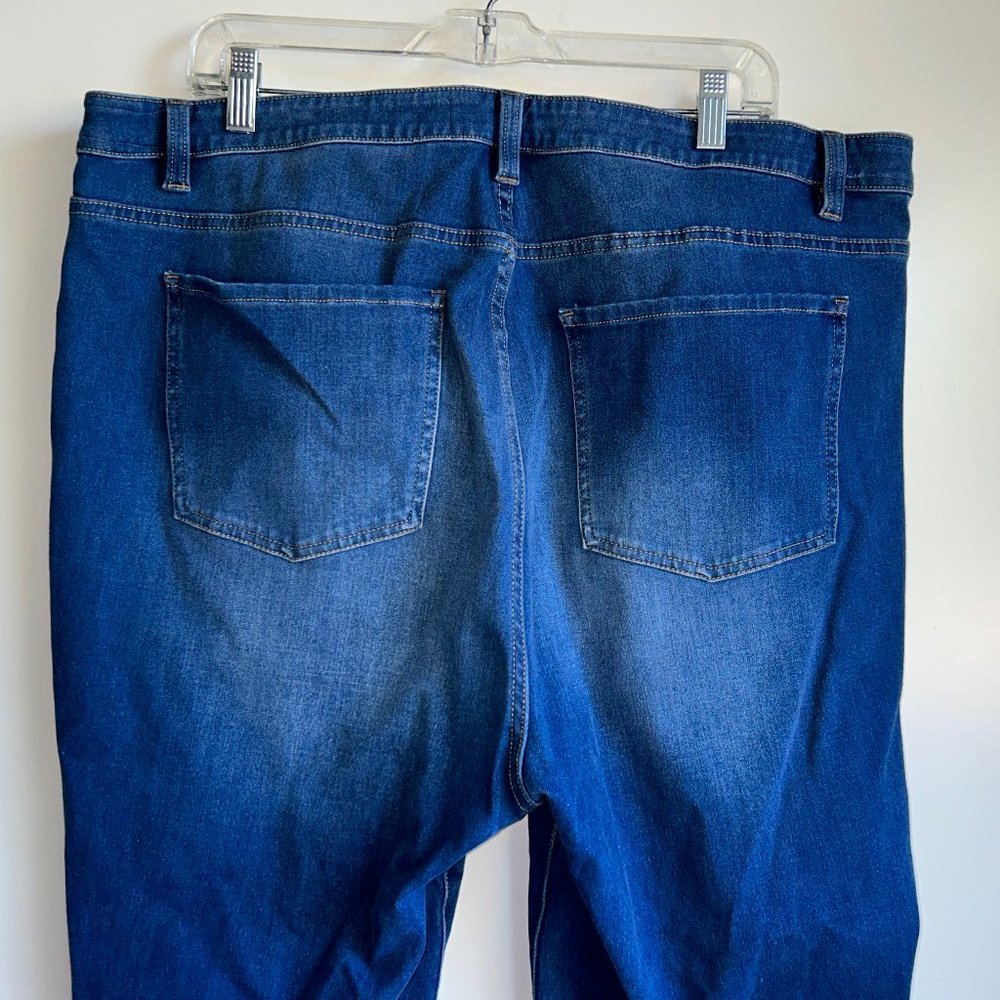 SOFT SURROUNDINGS Stretchy Denim Ankle High Rise Skinny Jeans Size 20W - Picture 4 of 10